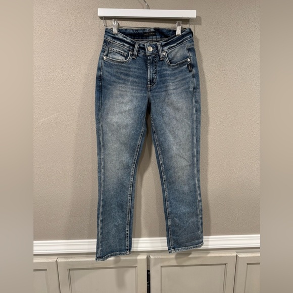 Silver Suki Capri Size 25 - Picture 3 of 5